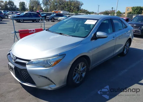 2015 Toyota Camry Se из США, поврежденный, VIN 4T1BF1FKXFU093239